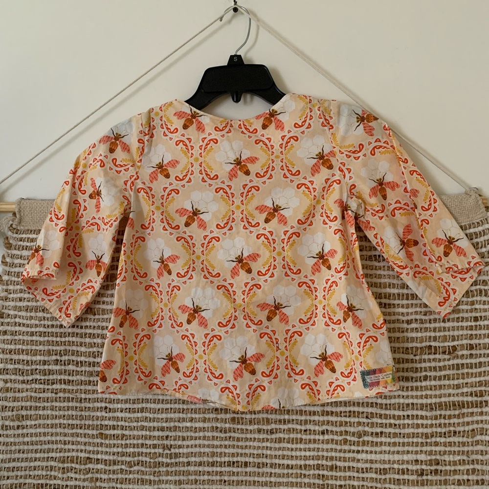 Nyck Nack couture handmade tunic bee top - Picture 4 of 8
